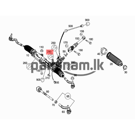 ASU44600061BB - Rs shaft seal, sp. shape (AT CONTROL HEAD)